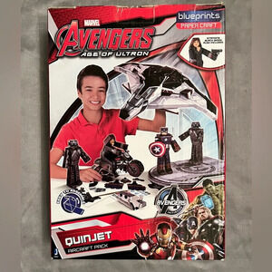 Marvel Avengers  Age Of Ultron Quinjet Aircraft Pack Craft Model Kit